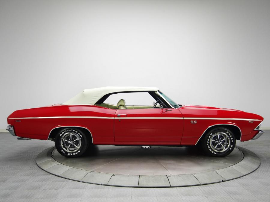  Chevrolet Chevelle SS 396 L34 Convertible 1969 года  (фото 12 из 12)
